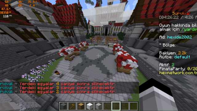 HexNetwork Haber - Survival Sunucusu